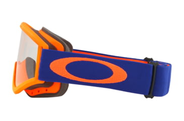 Image of Oakley L-Frame MX Goggles, Orange/Blue/Clear, OO7008-02