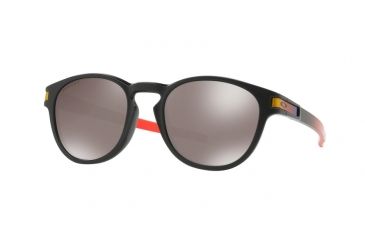 Image of Oakley Latch A OO9349 Progressive Prescription Sunglasses OO9349-934915-53 - Lens Diameter 53 mm, Frame Color Ruby Fade