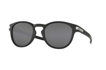 Image of Oakley Latch A OO9349 Progressive Prescription Sunglasses, 53mm, Matte Black Ink, OO9349-934928-53-PRO