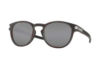 Image of Oakley Latch A OO9349 Progressive Prescription Sunglasses, 53mm, Raceworn Red, OO9349-934930-53-PRO