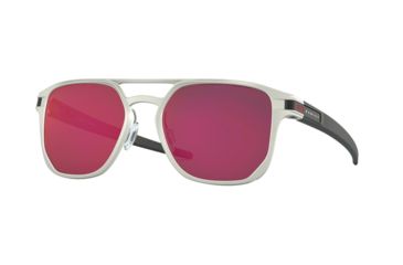 Image of Oakley LATCH ALPHA OO4128 Prescription Sunglasses, 53mm, Silver, OO4128-412802-53-SV