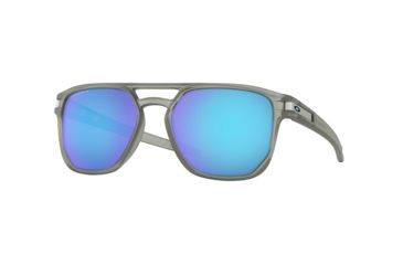 Image of Oakley LATCH BETA OO9436 Progressive Prescription Sunglasses, 54mm, Matte Grey Ink, OO9436-943606-54-PRO