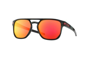 Image of Oakley LATCH BETA OO9436 Progressive Prescription Sunglasses, 54mm, Polished Black, OO9436-943607-54-PRO