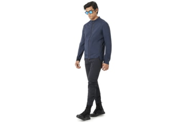 Image of Oakley Latch Full Zip Fleece Hoodie - Mens, Midnight Navy, 2XL, 401874-6C7-XXL