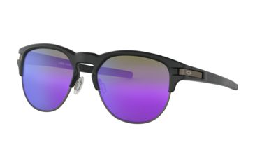 Image of Oakley LATCH KEY OO9394M Sunglasses 939402-52 - Matte Black Frame, Prizm Jade Lenses