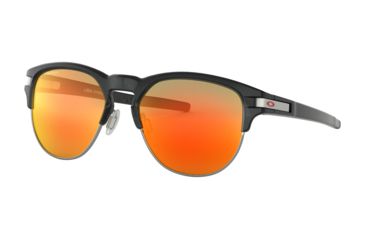 Image of Oakley LATCH KEY OO9394M Sunglasses 939404-52 - Matte Black Frame, Prizm Sapphire Lenses
