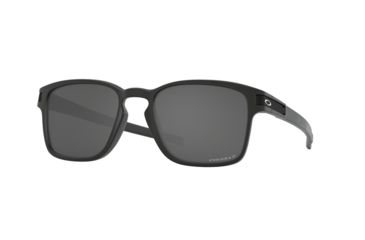 Image of Oakley Latch Squared A OO9358 Sunglasses 935818-55 - , Prizm Black Polarized Lenses