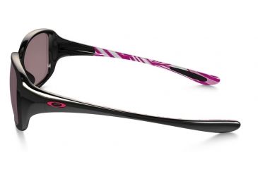Image of Oakley LBD Sunglasses Polished Black Frame, OO Grey Polarized Lens-OO9193-12