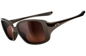 Image of Oakley LBD Sunglasses - Chocolate Sin Frame and Dark Brown Gradient Lens OO9193-02
