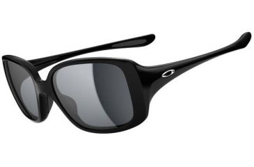 Image of Oakley LBD Sunglasses - Polished Black Frame and Grey Lens OO9193-01