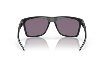 Image of Oakley Leffingwell Sunglasses, Black Ink Frame, Prizm Grey Lens, 57, OO9100-910001-57