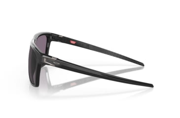 Image of Oakley Leffingwell Sunglasses, Black Ink Frame, Prizm Grey Lens, 57, OO9100-910001-57