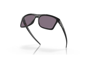 Image of Oakley Leffingwell Sunglasses, Black Ink Frame, Prizm Grey Lens, 57, OO9100-910001-57