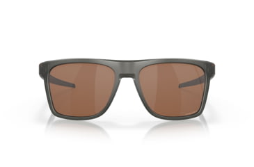Image of Oakley Leffingwell Sunglasses, Matte Grey Smoke Frame, Prizm Tungsten Lens, 57, OO9100-910002-57