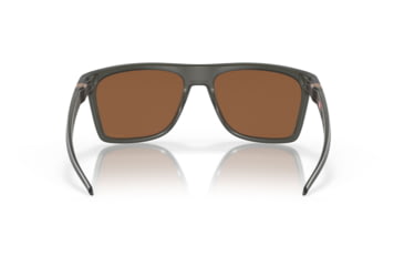 Image of Oakley Leffingwell Sunglasses, Matte Grey Smoke Frame, Prizm Tungsten Lens, 57, OO9100-910002-57