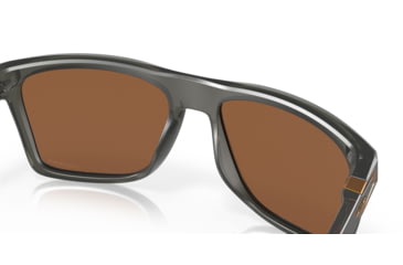 Image of Oakley Leffingwell Sunglasses, Matte Grey Smoke Frame, Prizm Tungsten Lens, 57, OO9100-910002-57