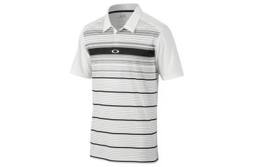 Image of Oakley Legacy Polo, White, Medium 433451-100-MD
