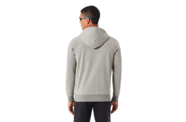 Image of Oakley Link Full Zip Fleece - Mens, Athletic Heather Grey, Small, 472330B-24G-S
