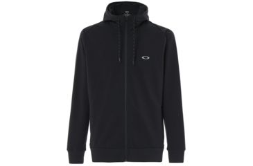 Image of Oakley Link Fz Fleece B - Mens, Blackout, Medium 472330B-02E-M