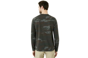Image of Oakley Link LS Top - Mens, Blackout Camo, Large 434247P-978-L