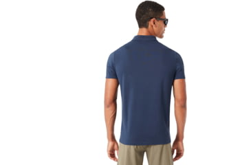 Image of Oakley Link Short Sleeve Polo - Mens, Fathom, 2XL, 433992-6AC-XXL