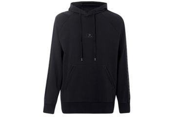 Image of Oakley Lit Graphic Hoodie - Mens, Blackout, Extra Large, 472466-02E-XL
