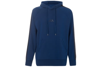 Image of Oakley Lit Graphic Hoodie - Mens, Dark Blue, Large, 472466-609-L