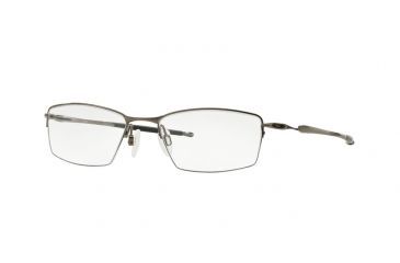 Image of Oakley Lizard Eyeglass Frames 511303-56 - Brushed Chrome Frame