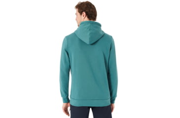 Image of Oakley Lockup Po Hoodie - Mens, Balsam, Small, 472337A-6A9-S