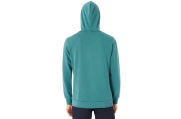 Image of Oakley Lockup Po Hoodie - Mens, Balsam, Small, 472337A-6A9-S