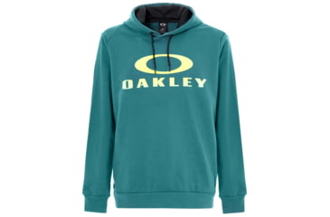Image of Oakley Lockup Po Hoodie - Mens, Balsam, Small, 472337A-6A9-S