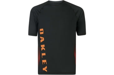 Image of Oakley Logo 75 Rashguard Tee - Mens, New Dark Brush, Large, 482582-86L-L
