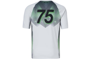 Image of Oakley Logo 75 Rashguard Tees - Mens, White, Large, 482582-100-L