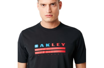 Image of Oakley Logo California Tee - Mens, Blackout, Extra Small, 457551-02E-XS