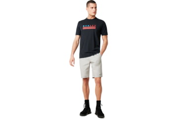 Image of Oakley Logo California Tee - Mens, Blackout, Extra Small, 457551-02E-XS
