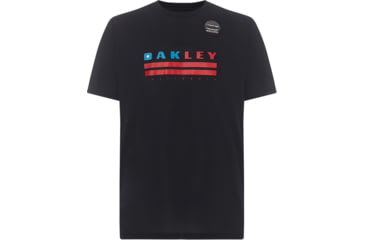 Image of Oakley Logo California Tee - Mens, Blackout, Extra Small, 457551-02E-XS
