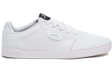 Image of Oakley Logo Canvas Flyer Sneaker - Mens, White, 13.0, 13551-100-13.0