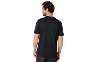 Image of Oakley Logo Embroideried Tee - Mens, Blackout, Medium, 457863-02E-M