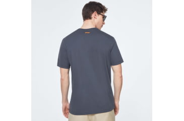 Image of Oakley Logo Mumbo Short Sleeve Tee - Mens, Uniform Grey, 2XL, FOA400057-25N-XXL
