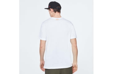 Image of Oakley Logo Mumbo Short Sleeve Tee - Mens, White, Extra Small, FOA400057-100-XS
