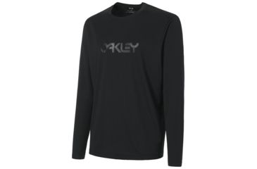 Image of Oakley Long Sleeve Surf Tee - Mens, Blackout, 2XL 482359-02E-XXL