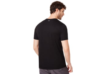 Image of Oakley Los Angeles Short Sleeve Tee - Mens, Blackout, Small, 457789-02E-S