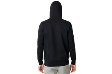 Image of Oakley Lux Chenille Logo Hoodie - Mens, Blackout, Extra Large, 472478-02E-XL