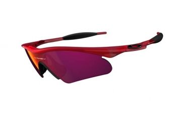 Image of Oakley M-Frame Hyrid S Sunglasses - Crystal Red Frame w/ + Red Iridium Lenses 09-201