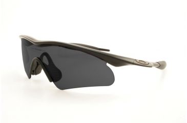 Image of Oakley SI M Frame Hybrid S Sunglasses, Black Frame, Grey Lens 11-078