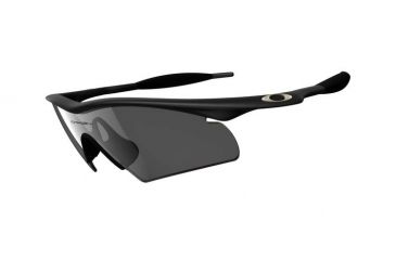 Image of Oakley M-Frame Hybrid Sunglasses - Black Frame w/ Grey Lenses 09-103