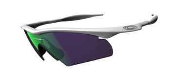 Image of Oakley M-Frame Hybrid Rx Sunglasses w/ Sport Implant - Polished White Frame 