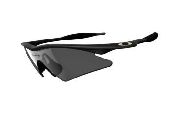 Image of Oakley M-Frame Sweep Sunglasses - Black Frame w/ Grey Lenses 09-101