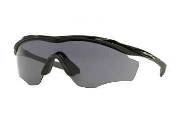 Image of Oakley M2 FRAME XL OO9343 Single Vision Prescription Sunglasses OO9343-934301-45 - Lens Diameter 45 mm, Frame Color Polished Black