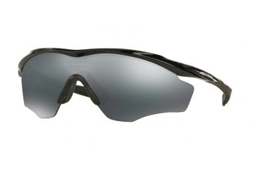 Image of Oakley M2 FRAME XL OO9343 Single Vision Prescription Sunglasses OO9343-934304-45 - Lens Diameter 45 mm, Frame Color Polished Black